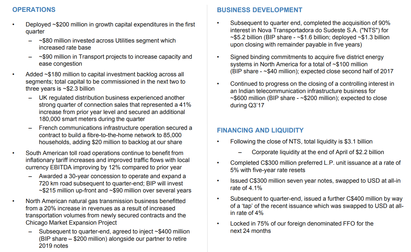 Brookfield Infrastructure Partners - Take Advantage Of Growing Demand ...