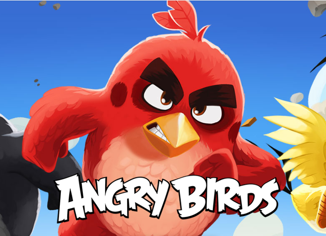 Cartoon Angry Bird Eyes