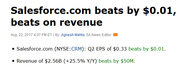 What To Make Of Salesforce (NYSE:CRM) | Seeking Alpha