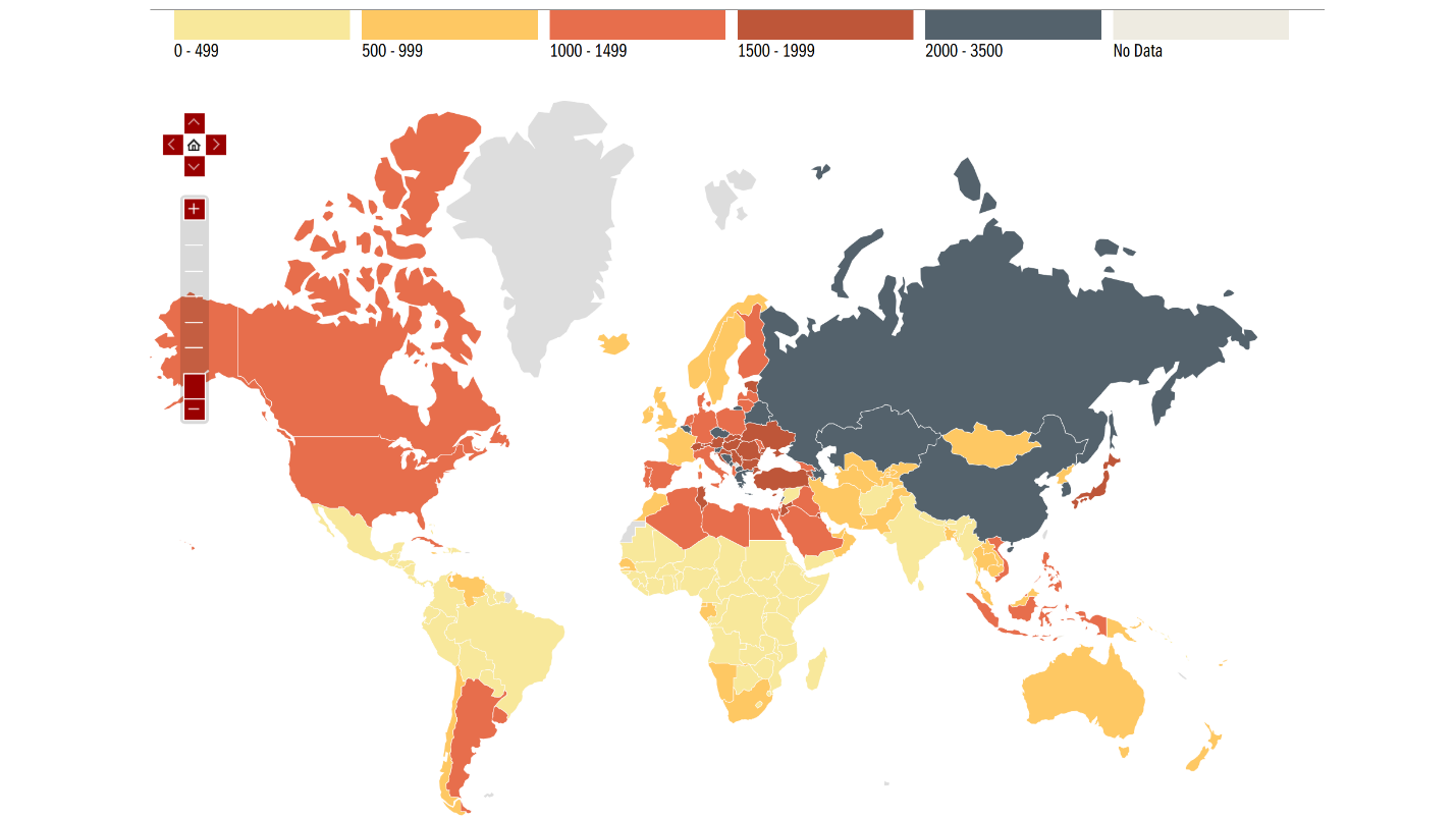 Карта стран по курению. % Курильщиков по странам. Потребление сигарет по странам.