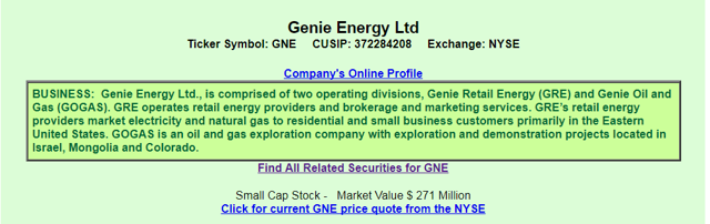 Genie Energy From The Perspective Of A Preferred Investor (NYSE:GNE ...