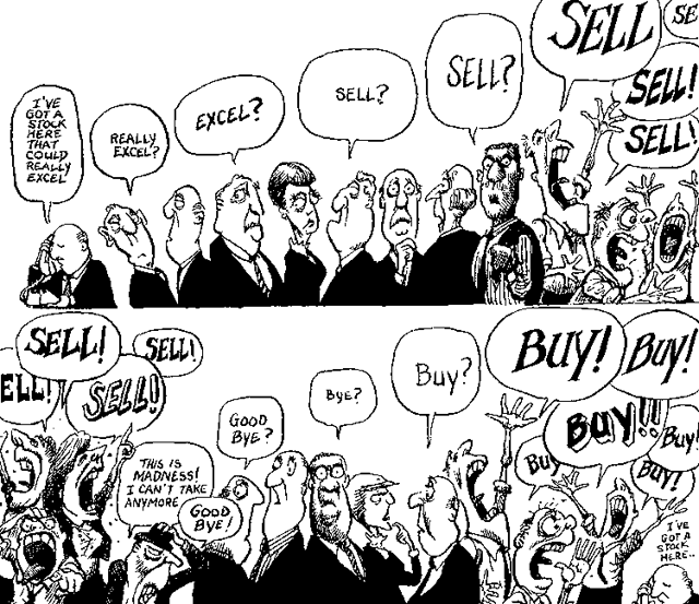 Madness, market madness, buy stocks, sell stocks, AMD