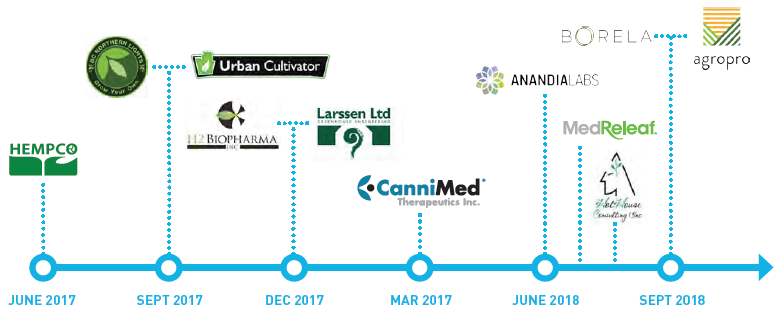 Cannimed Stock Chart