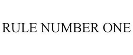 Image result for number one rule