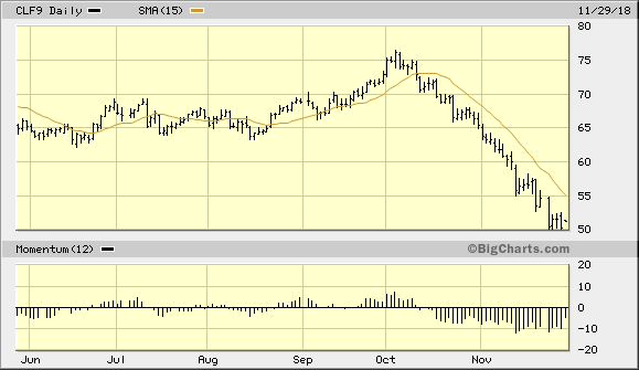 January Crude Oil