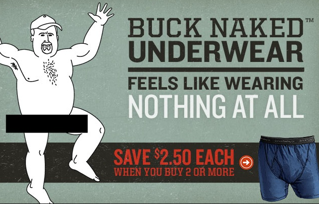 Duluth Trading Company: If your underwear feels like this • Ads of