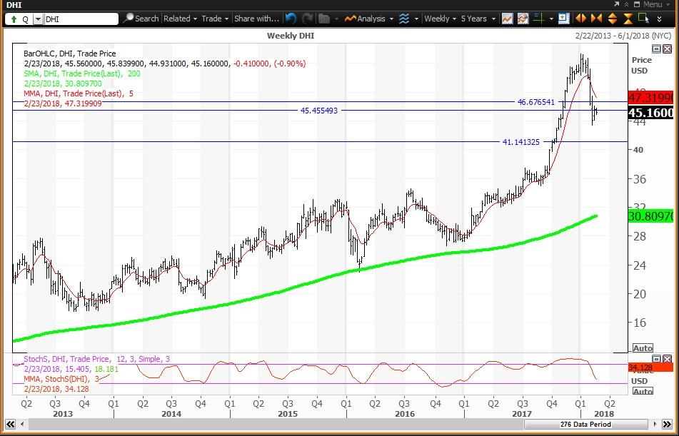 Dr horton stock options
