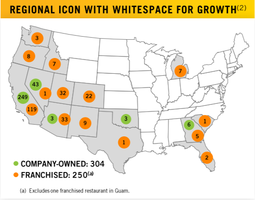 Del Taco Location Map Take A Bite Out Of Del Taco (Nasdaq:taco) | Seeking Alpha