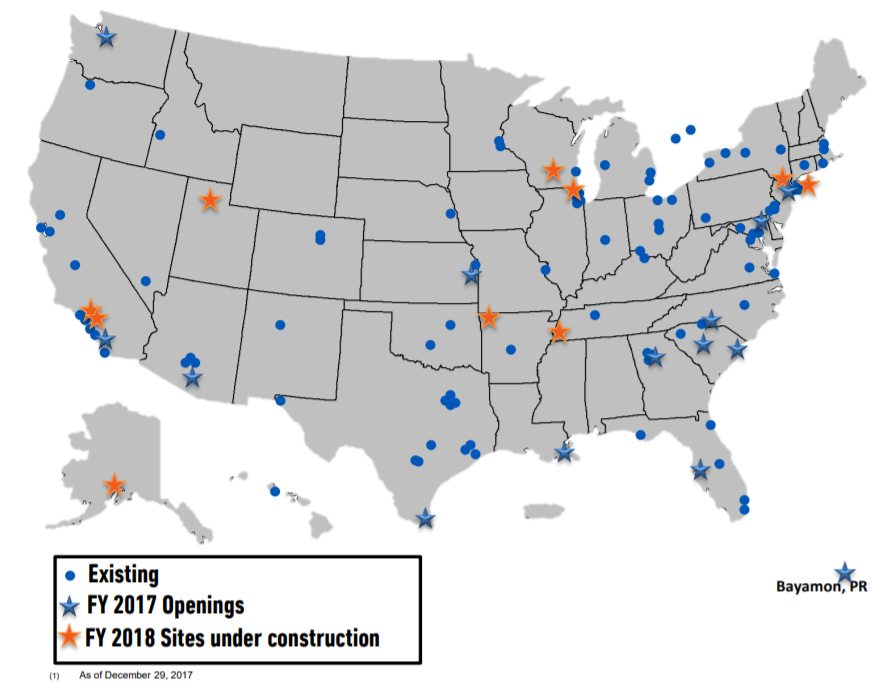 Dave And Busters Map Dave & Buster's: The Selloff Is Overdone. Upside In Unit Growth, Buybacks,  And Potential Sale (Nasdaq:play) | Seeking Alpha