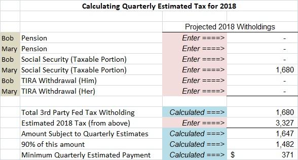 Tax Withholding Charts 2018