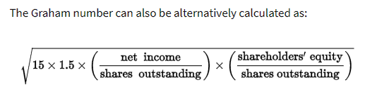 How To Use The Benjamin Graham Formula