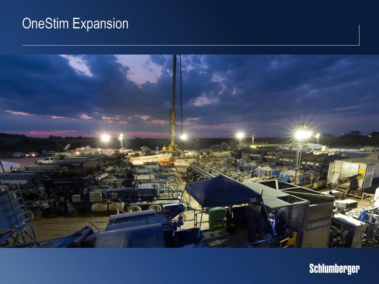 Schlumberger Now Taking Market Share With OneStim (NYSE:SLB) | Seeking ...