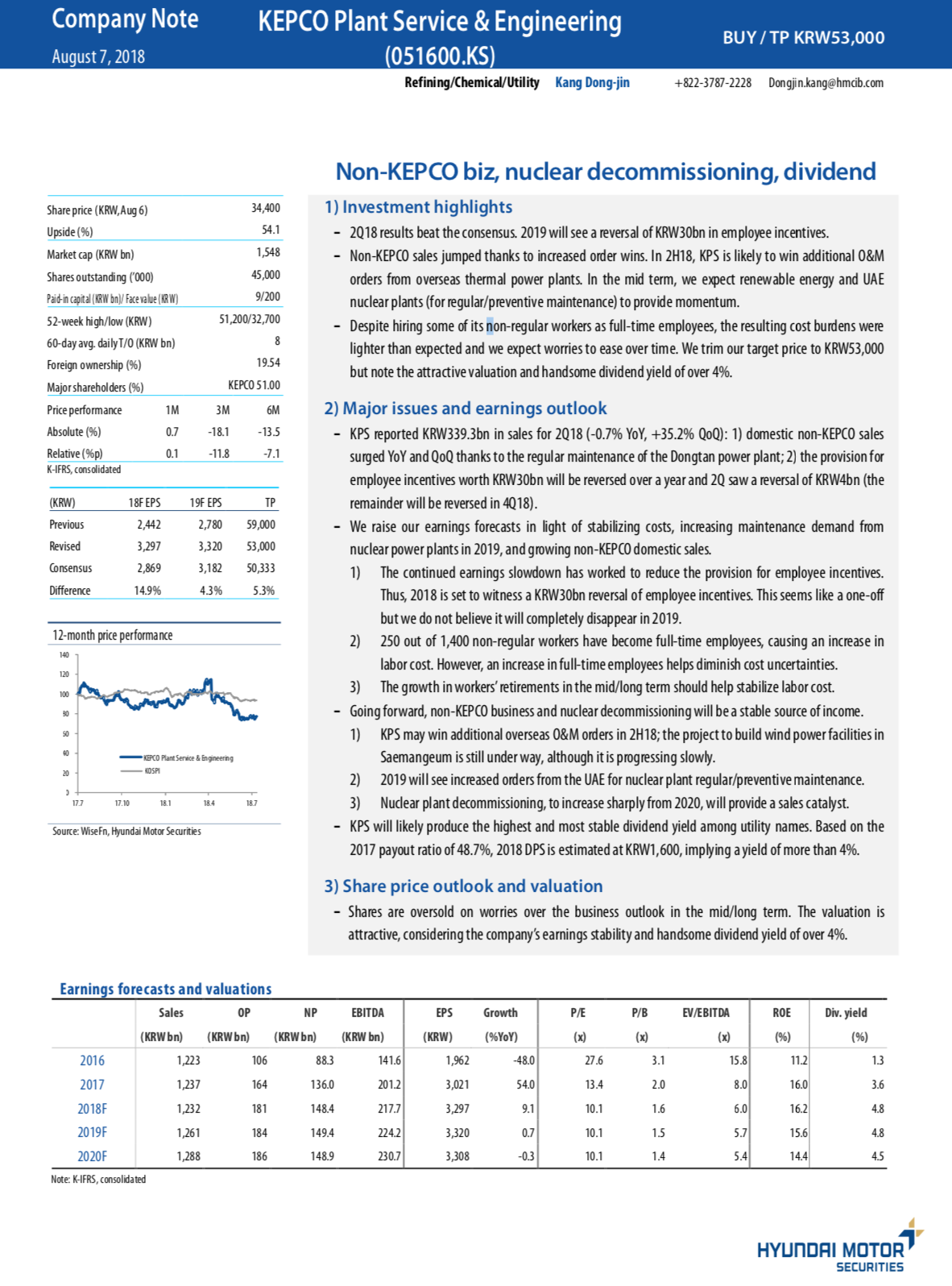 KEPCO Plant Service & Engineering NonKEPCO Biz, Nuclear Dividend Seeking Alpha
