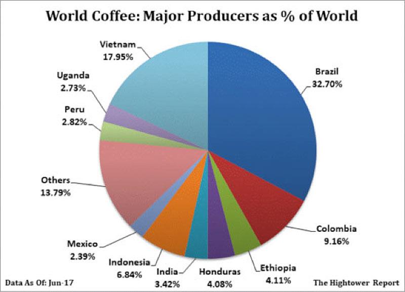 top 10 coffee producing countries