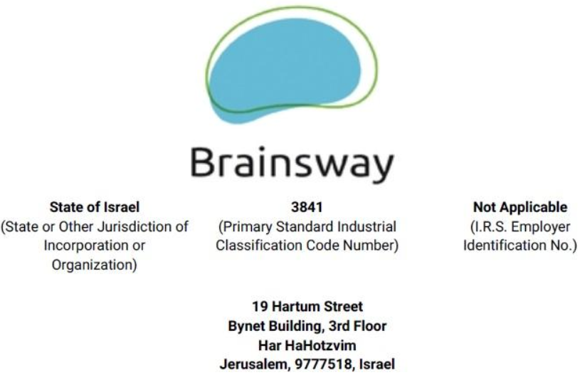 Brainsway Will Use Some Proceeds From The Ipo To Pay Debt Finally The Company Will Use Some Part Of Its Proceeds From Ipo To Repay Debt This Feature Should Make Many Investors P On Transaction