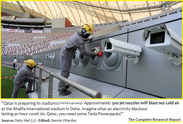 Qatar, preparing for Olympics, air condition