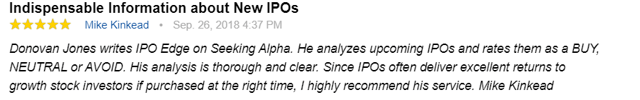 IPO Edge - Marketplace Checkout | Seeking Alpha