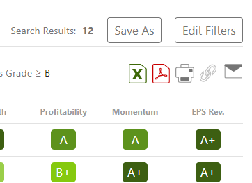 seeking alpha compare stocks