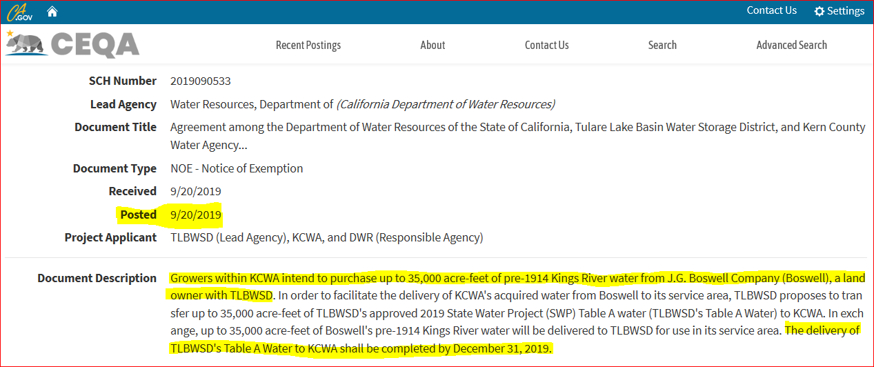 Farmageddon In California Why J.G. Boswell Is Set To Benefit From