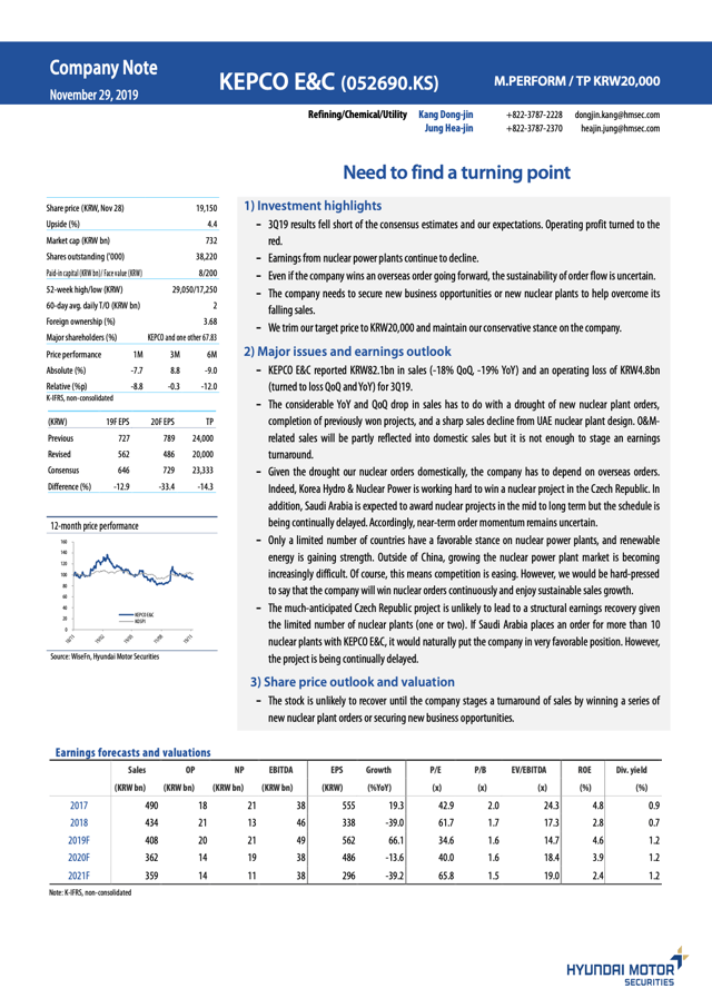 KEPCO E&C Need To Find A Turning Point Seeking Alpha