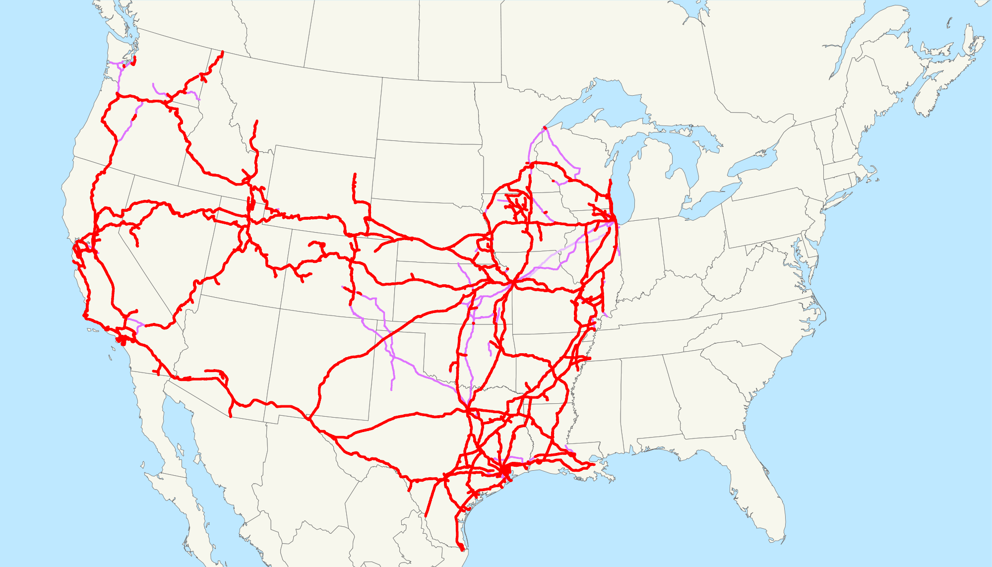 Union Pacific You Can T Stop A Train Union Pacific Corporation NYSE   Saupload 2000px Union Pacific Railroad System Map.svg 