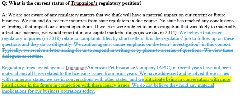 Trupanion: FAQ Black Line Offers New Disclosure (NASDAQ:TRUP) | Seeking ...