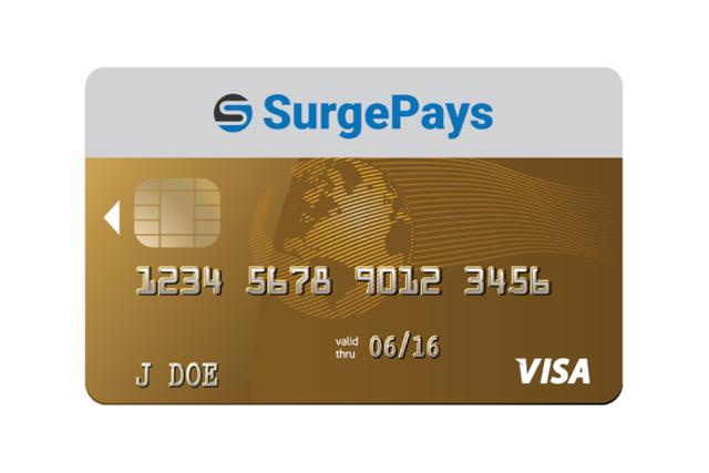 SurgePays Visa Card