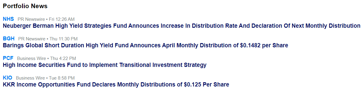 Weekly Review: High-Yield CEFs - DHF Has Solid Past Performance And Juicy Current