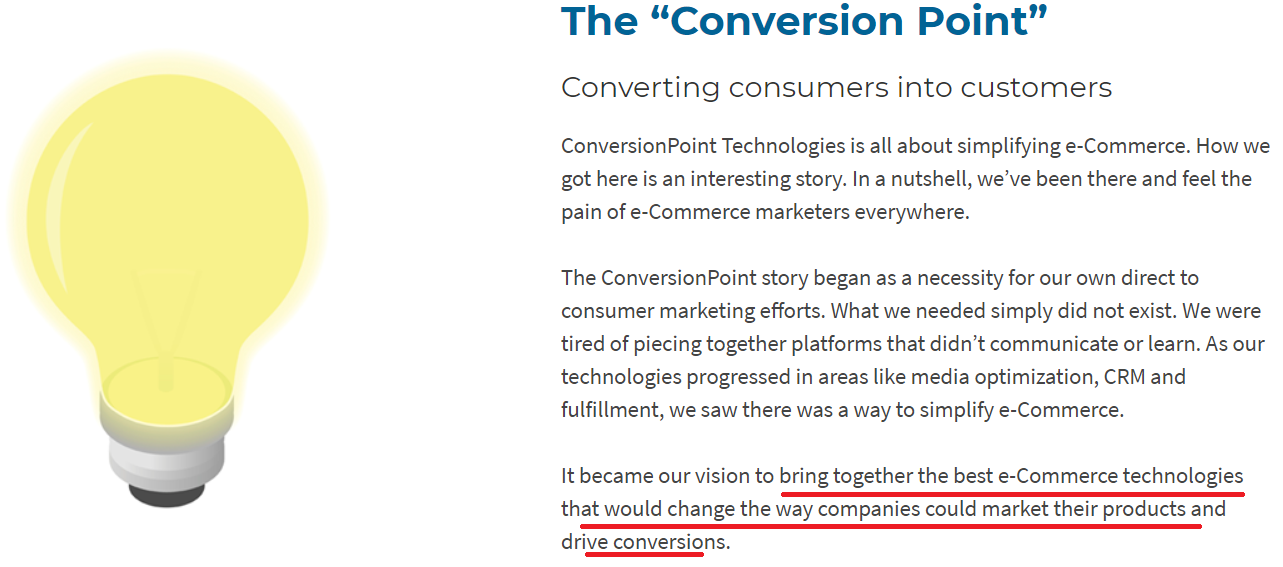 conversionpoint stock