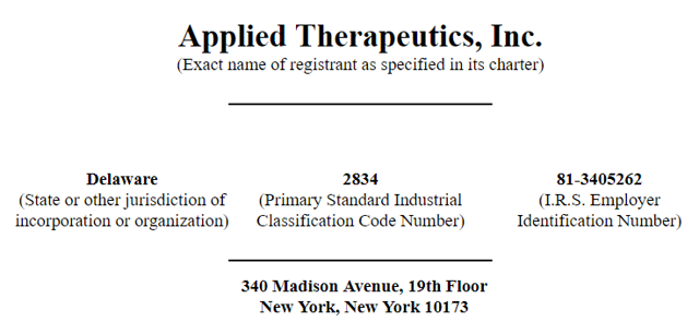 Applied therapeutics inc apple это компания