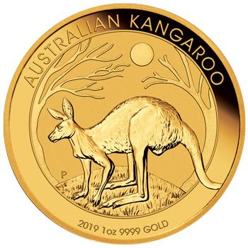 2019 Australian Kangaroo 1oz Gold Bullion Coin