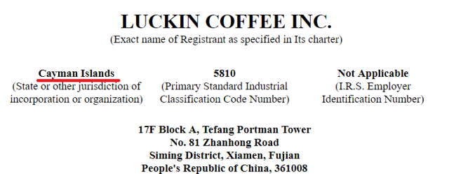 Luckin Coffee Ipo Blackrock Financed The Chinese Starbucks Nasdaq Lk Seeking Alpha