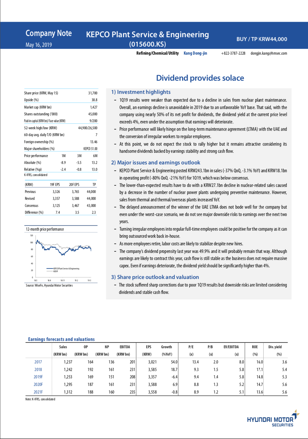 KEPCO Plant Service & Engineering Dividend Provides Solace Seeking Alpha