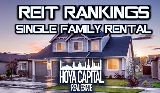 single family rental REITs