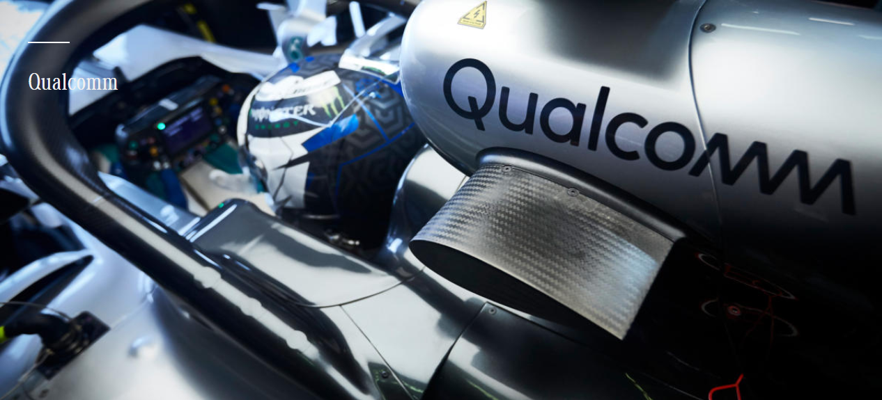 qualcomm mercedes f1