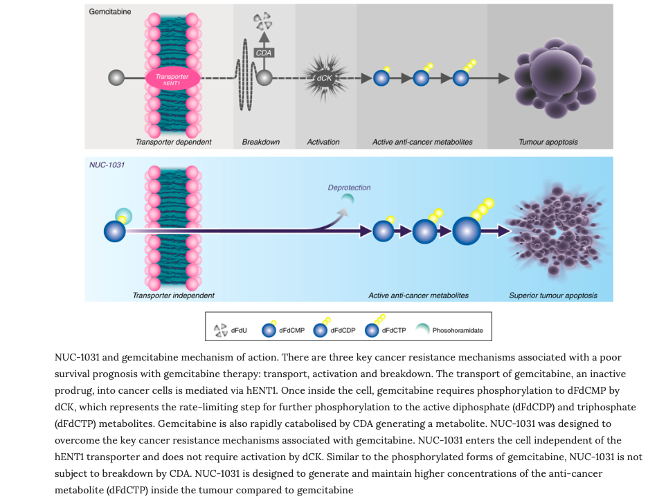 NuCana: Improving Standard Chemotherapy Drugs Look Interesting