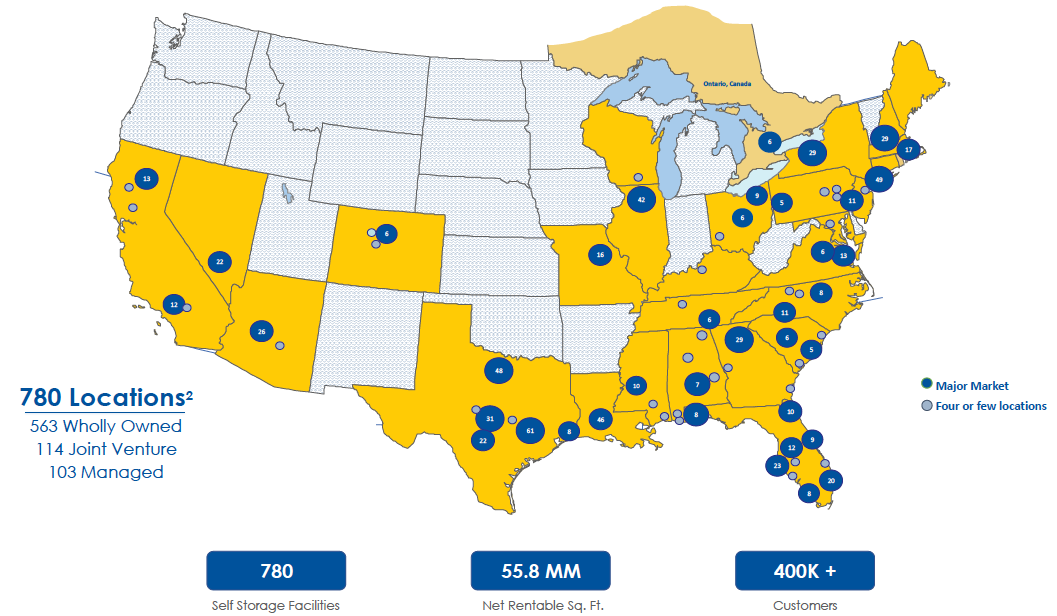 Life Storage Elevated Supply In Several Markets Will Weigh On Its
