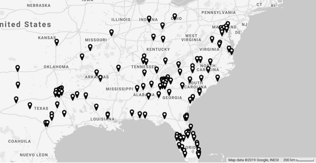 HVT store locations
