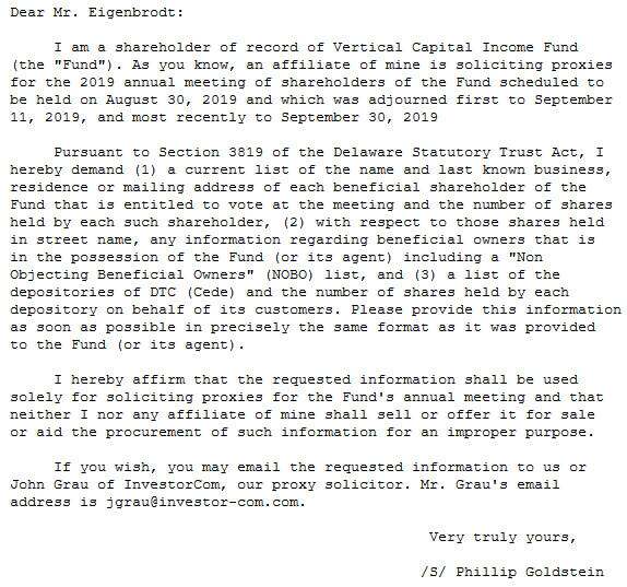 Vertical Capital Update Safer Sale Extended 72Hours! (NYSE