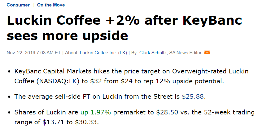 Luckin Coffee It Makes Sense That Shorts Sell At 4x Sales Nasdaq Lk Seeking Alpha Luckin Coffee It Makes Sense That Shorts Sell At 4x Sales Nasdaq Lk Seeking Alpha