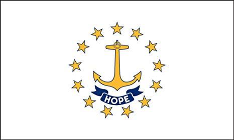 Image result for rhode island state flag