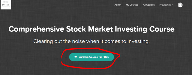 free stock market course