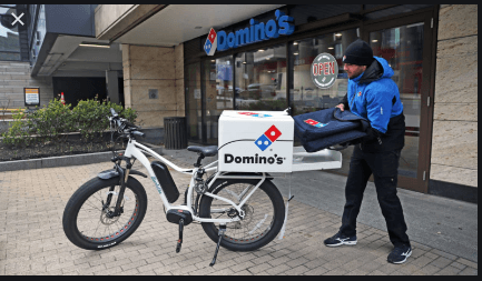 dominos e bike