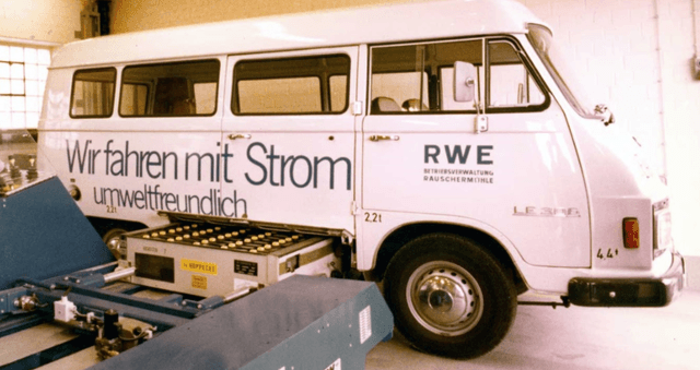 RWE history included looking at electric cars