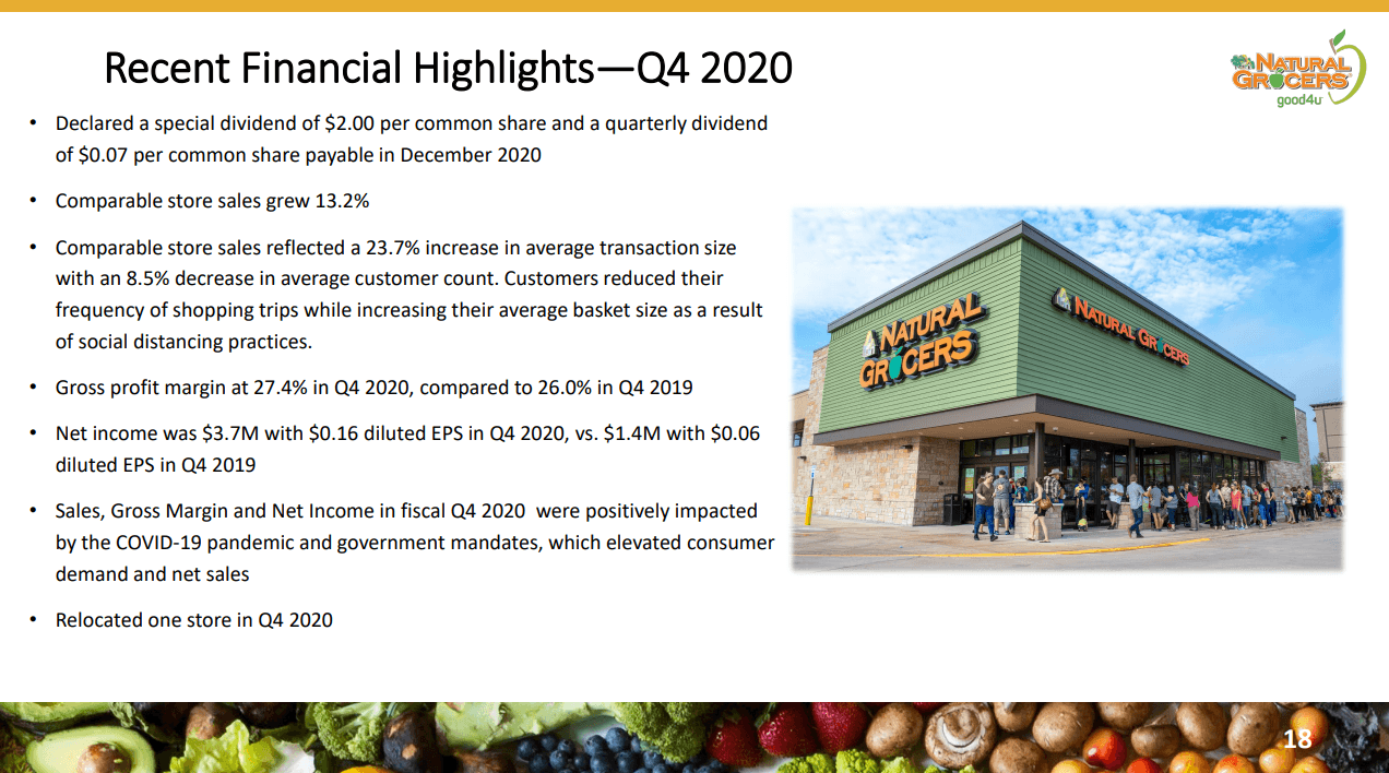 Natural Grocers A Small But Growing Play On Organic Food Nyse Ngvc Seeking Alpha