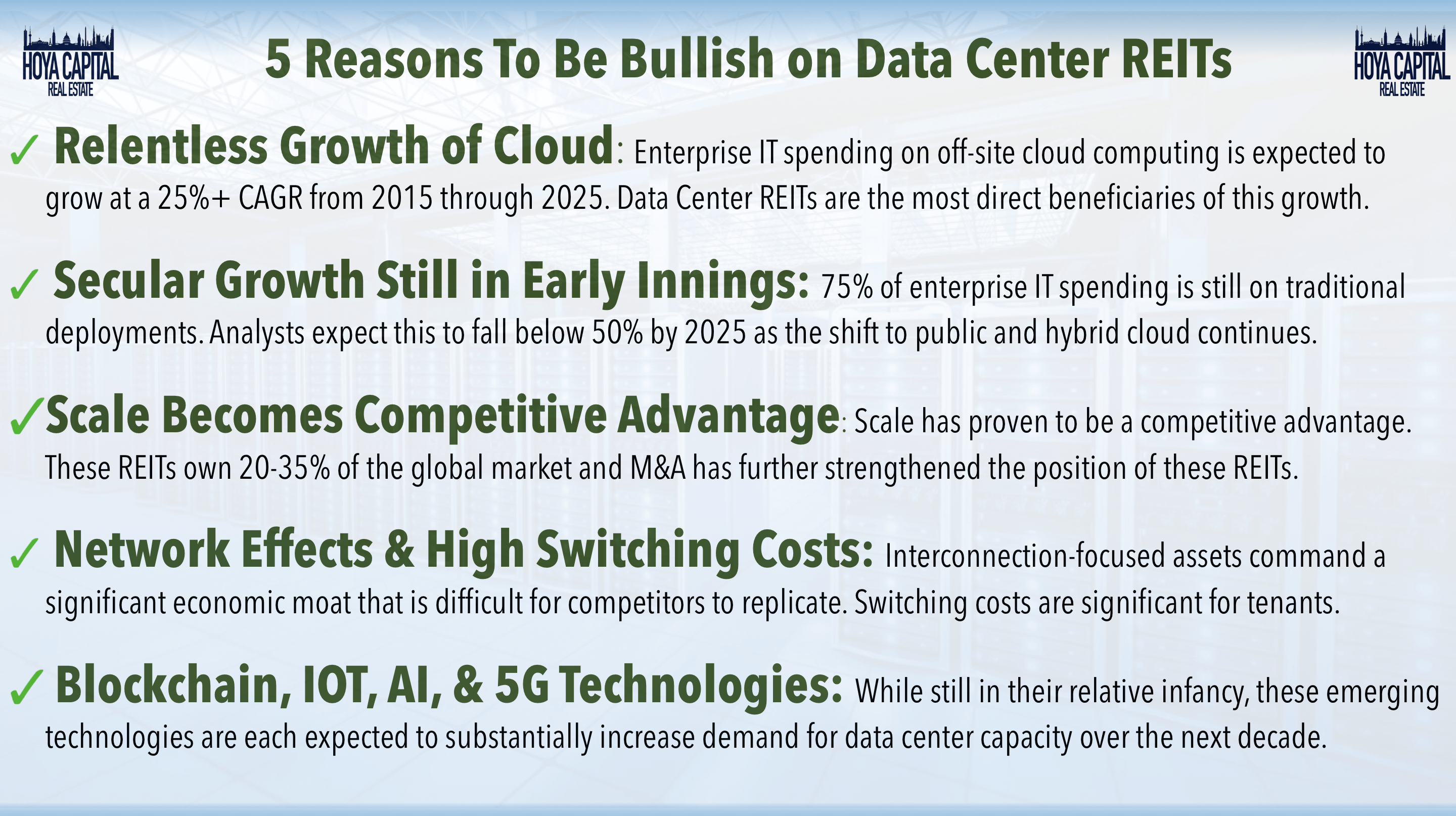 Data Center Reits It S Getting Cloudier Seeking Alpha