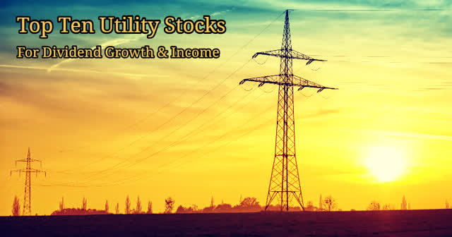 Top 10 Utility Stocks For Dividend Growth And Income | Seeking Alpha