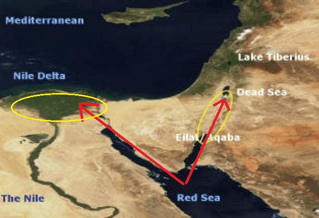 This "red sea" market is trying to move to the green fields of the "Nile Delta", but it may end up the "Dead sea"