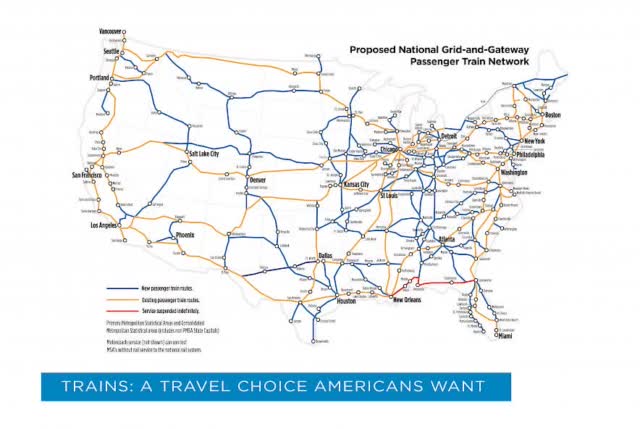 Rail network ambitions