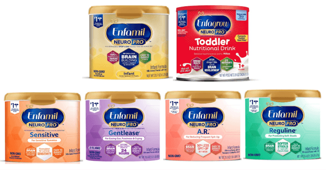 Enfamil family of products